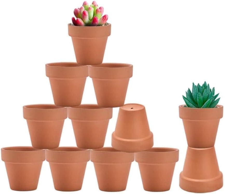 2.5 Inch Terracotta Pots - 12 Pack with Drainage — Spring Gift Ideas gift idea