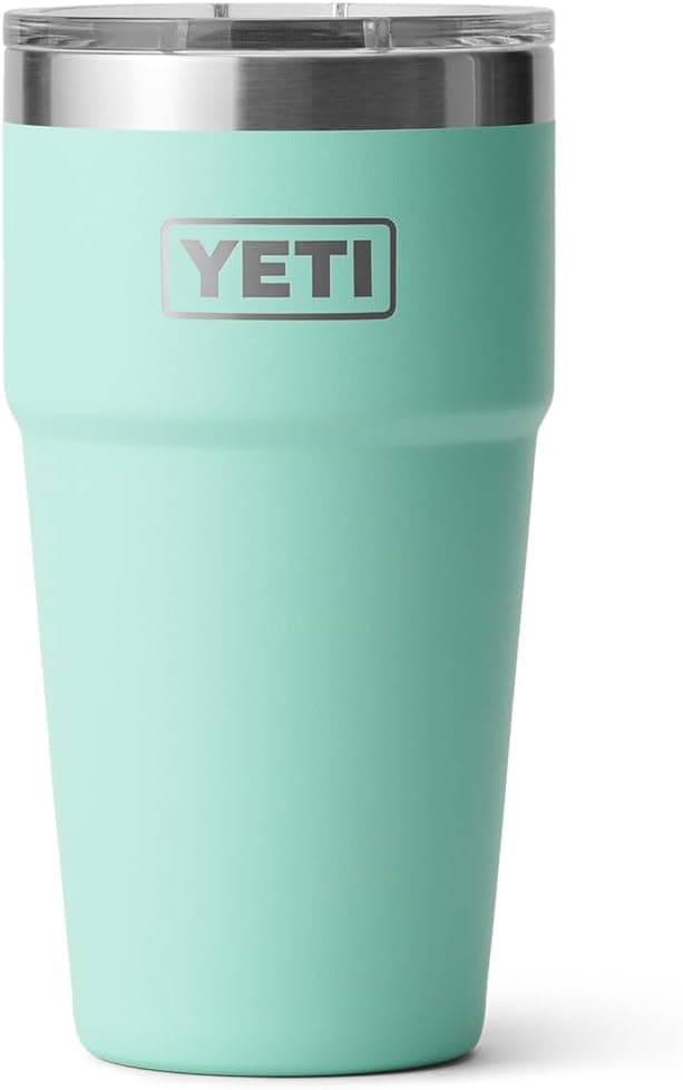 YETI Rambler 20 oz Stackable Tumbler in Seafoam thumbnail 3