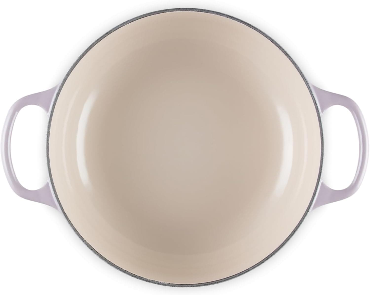 Le Creuset Enameled Cast Iron Signature Round Sauteuse, 3.5qt., Shallot thumbnail 3