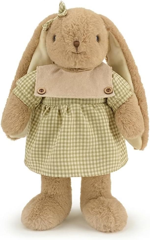 Jorkei Bunny Stuffed Animals, Soft &amp; Cute Rabbit Plush Toys, Rabbit Stuffed Animal, Easter Bunny Plush Toys (Brown 16inch) : Toys &amp; Games — Easter Gifts gift idea