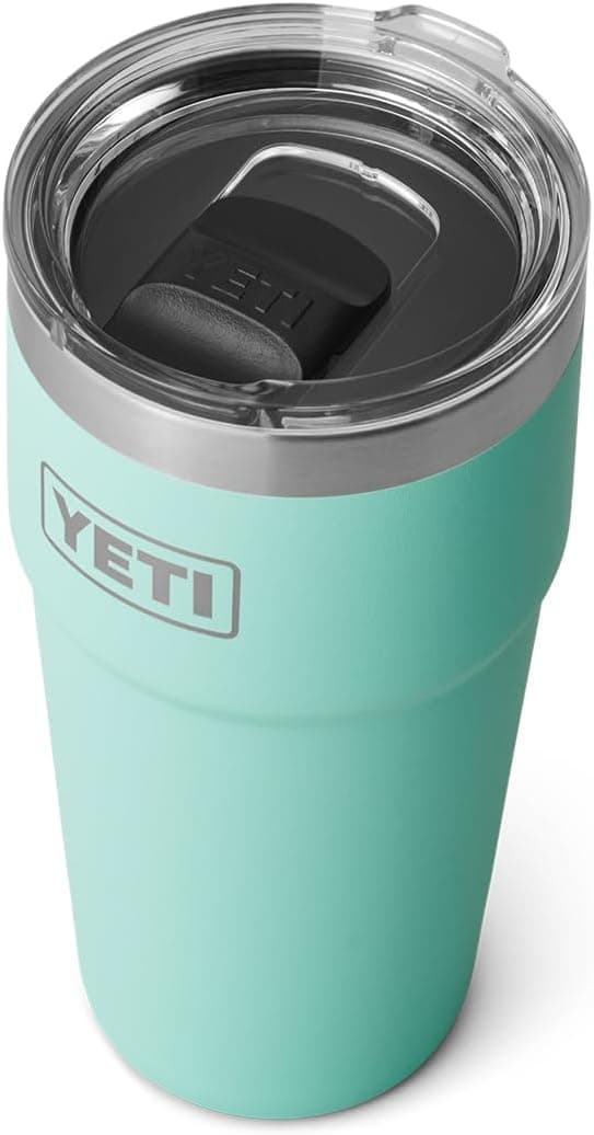 YETI Rambler 20 oz Stackable Tumbler in Seafoam view 1