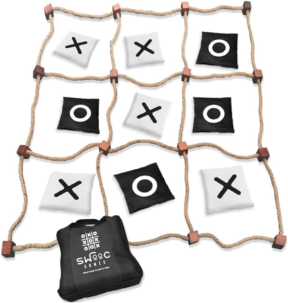 Swooc Games Giant Tic Tac Toe Game - Outdoor All Weather view 1