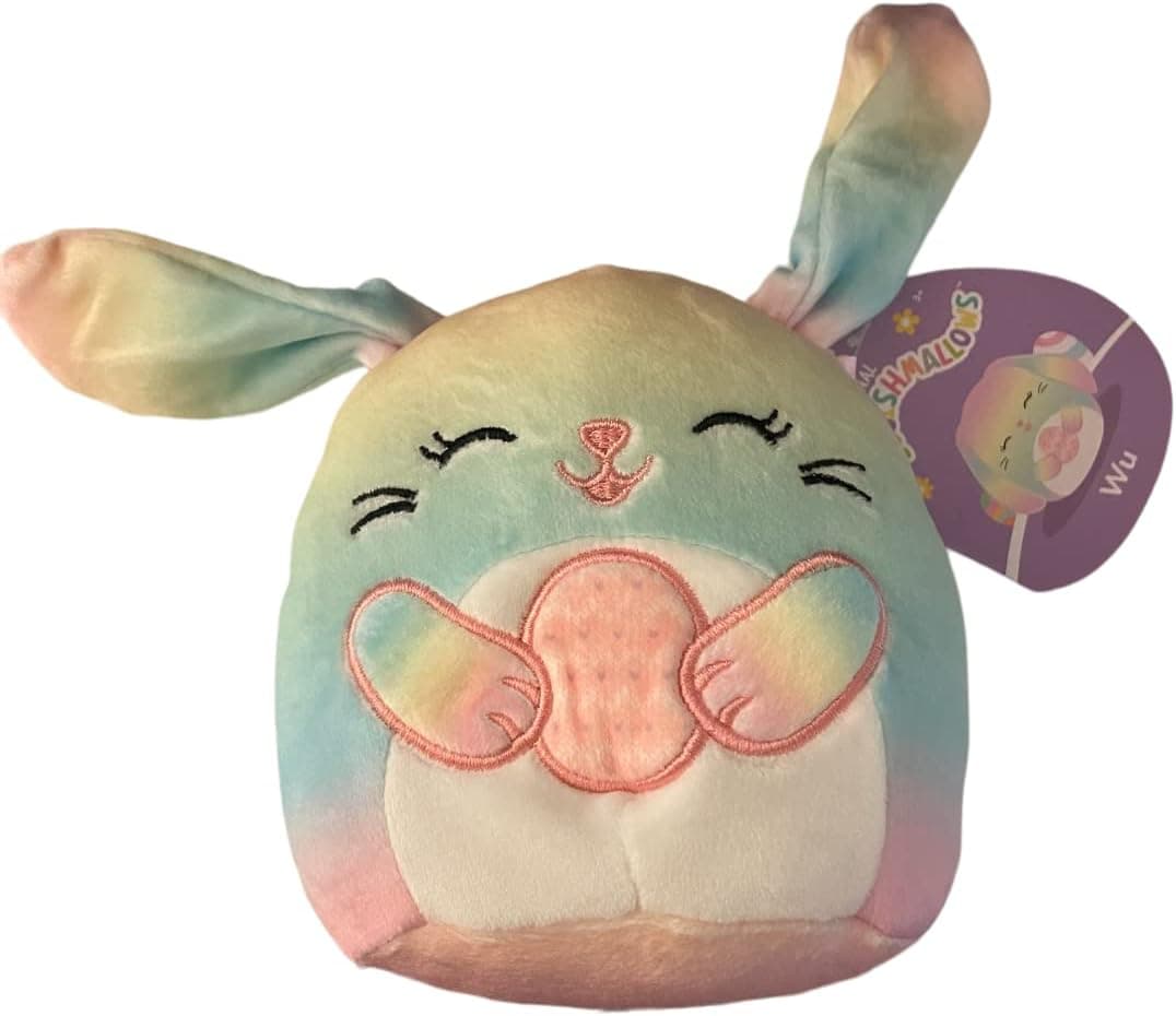 Squishmallow Easter Squad Spring 2023 Rainbow Bunny Plush — Easter Gifts gift idea