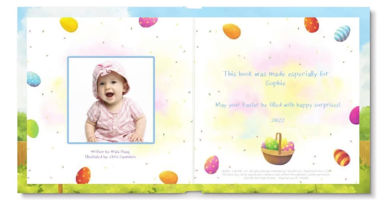 Baby’s First Easter - Personalized Children’s Story - I See Me! : Baby thumbnail 3