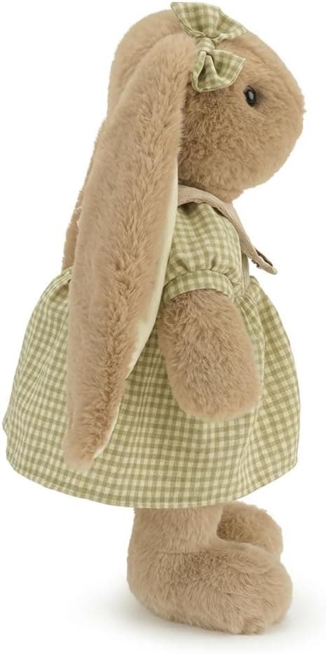 Jorkei Bunny Stuffed Animals, Soft &amp; Cute Rabbit Plush Toys, Rabbit Stuffed Animal, Easter Bunny Plush Toys (Brown 16inch) : Toys &amp; Games thumbnail 2