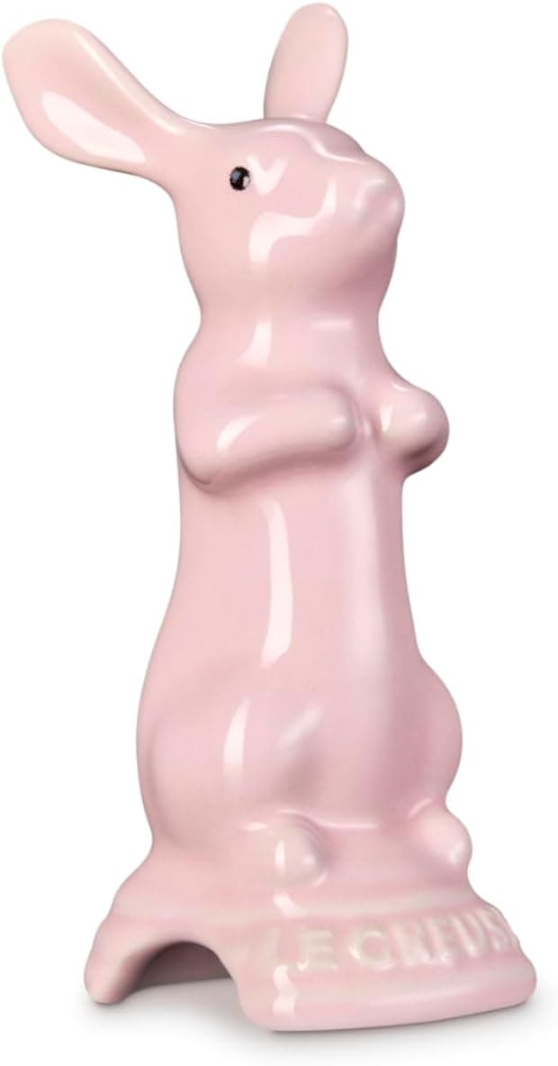 Le Creuset Stoneware Bunny Pie Vent, 3 inch, Chiffon Pink — Spring Gift Ideas gift idea