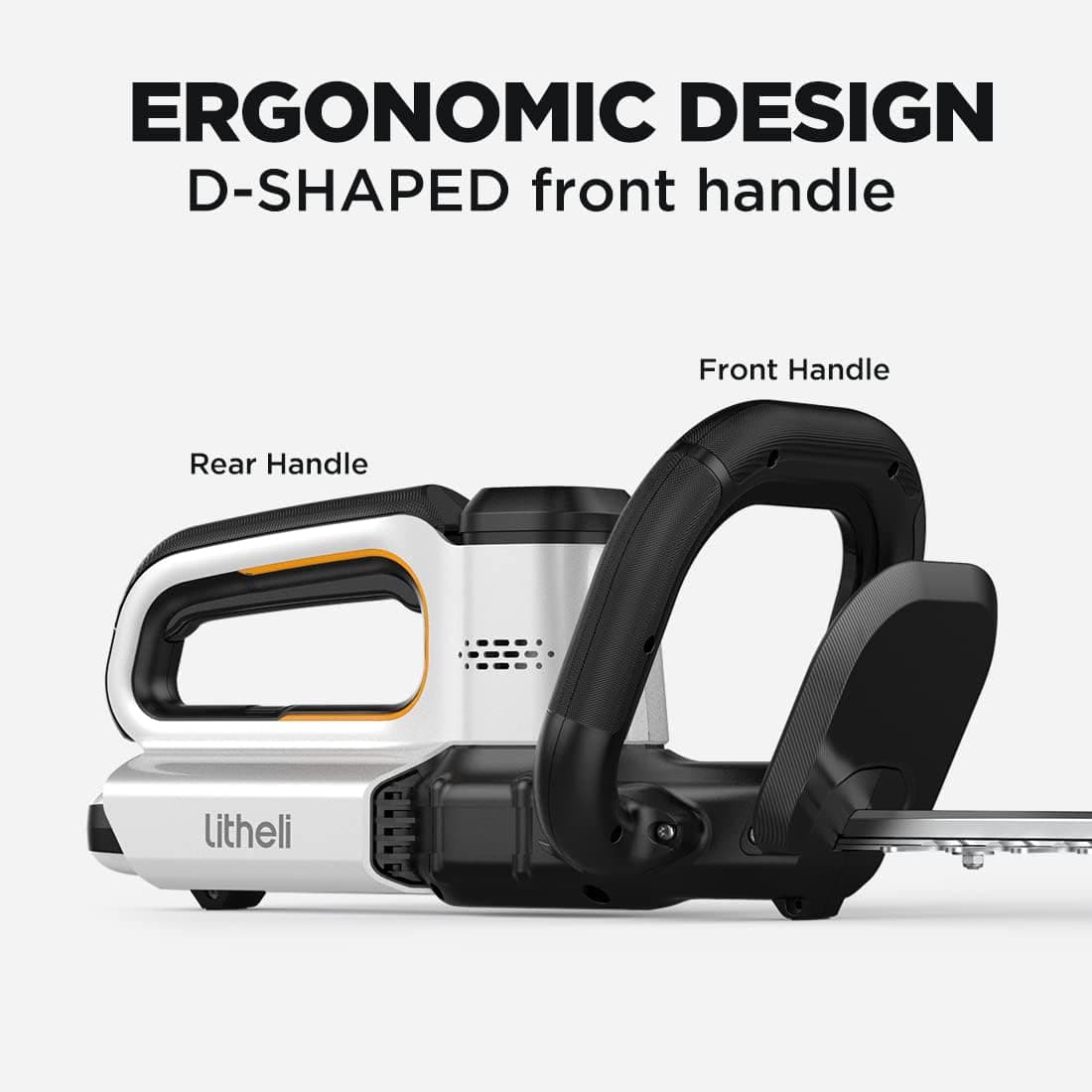 Litheli 20V Cordless Hedge Trimmer with 2.0Ah Battery thumbnail 3