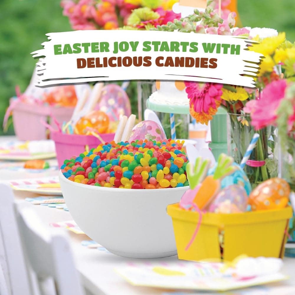 Jelly Beans - 5 Pound Bulk Pack Assorted Fruit Flavors thumbnail 3