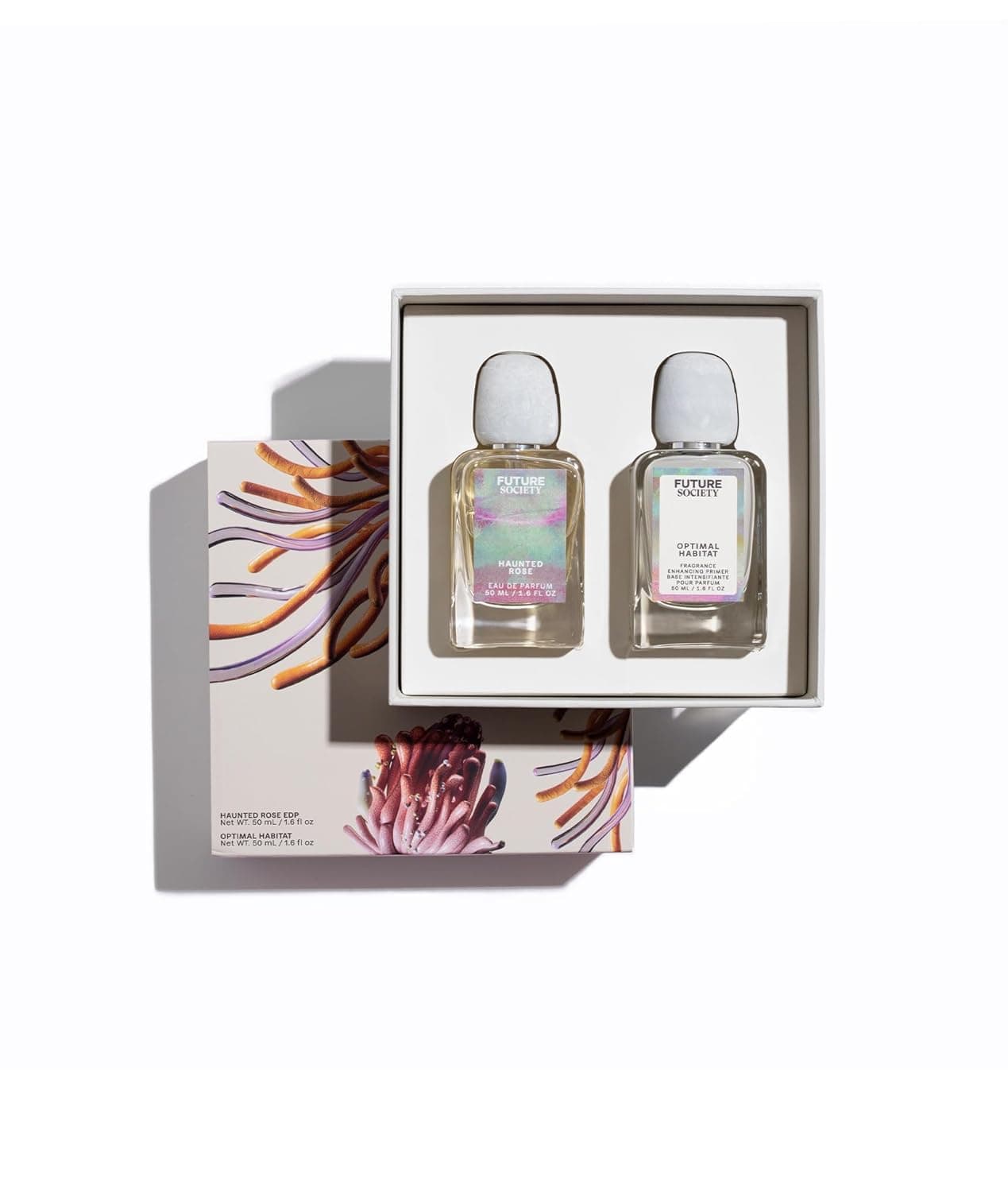 Future Society Haunted Rose Luxury Perfume &amp; Fragrance Primer Gift Set - Includes Eau de Parfum &amp; Optimal Habitat Fragrance Enhancing Primer and Extender - Beauty Gifts for Women : Beauty &amp; Personal Care — Spring Gift Ideas gift idea
