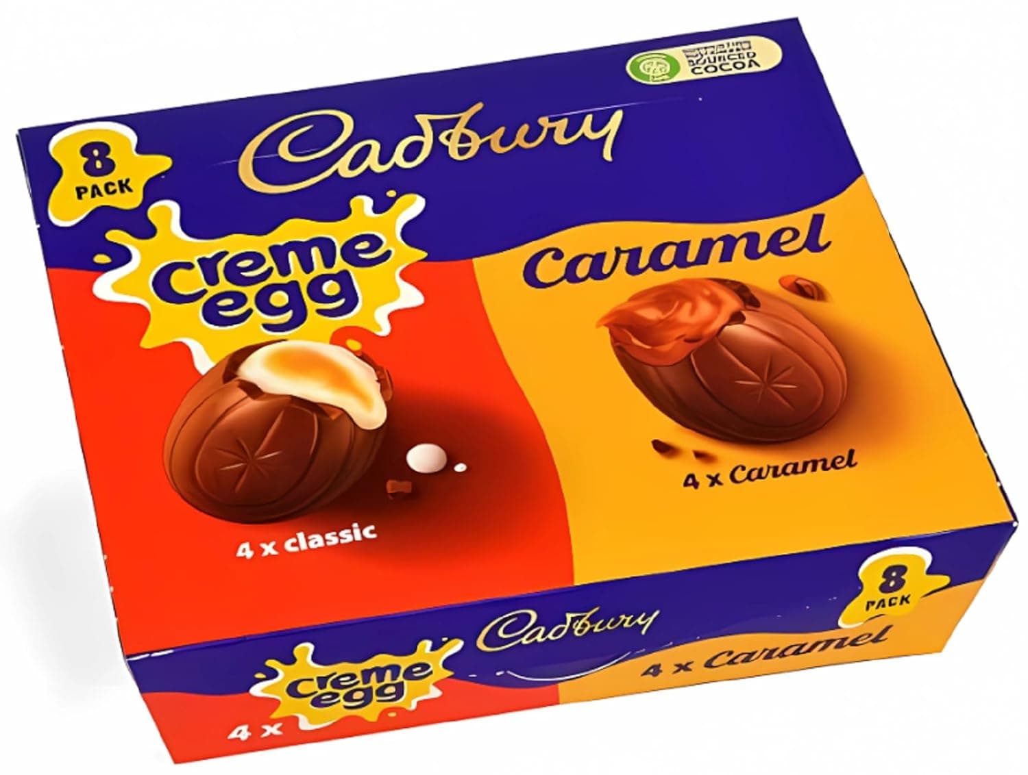 Cadbury Creme Egg & Caramel Egg 8 Pack thumbnail 3