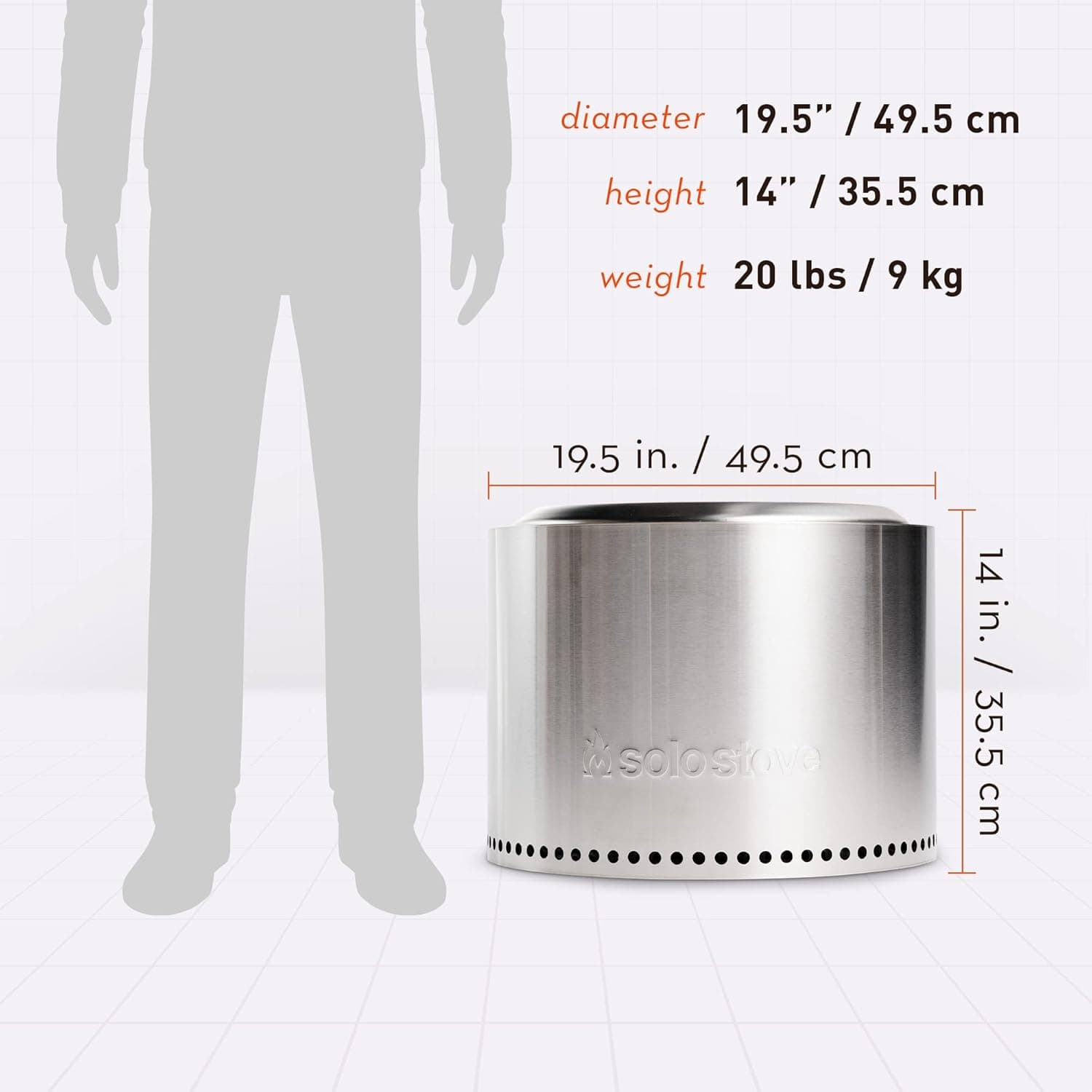 Solo Stove Bonfire 19.5" Smokeless Fire Pit thumbnail 4