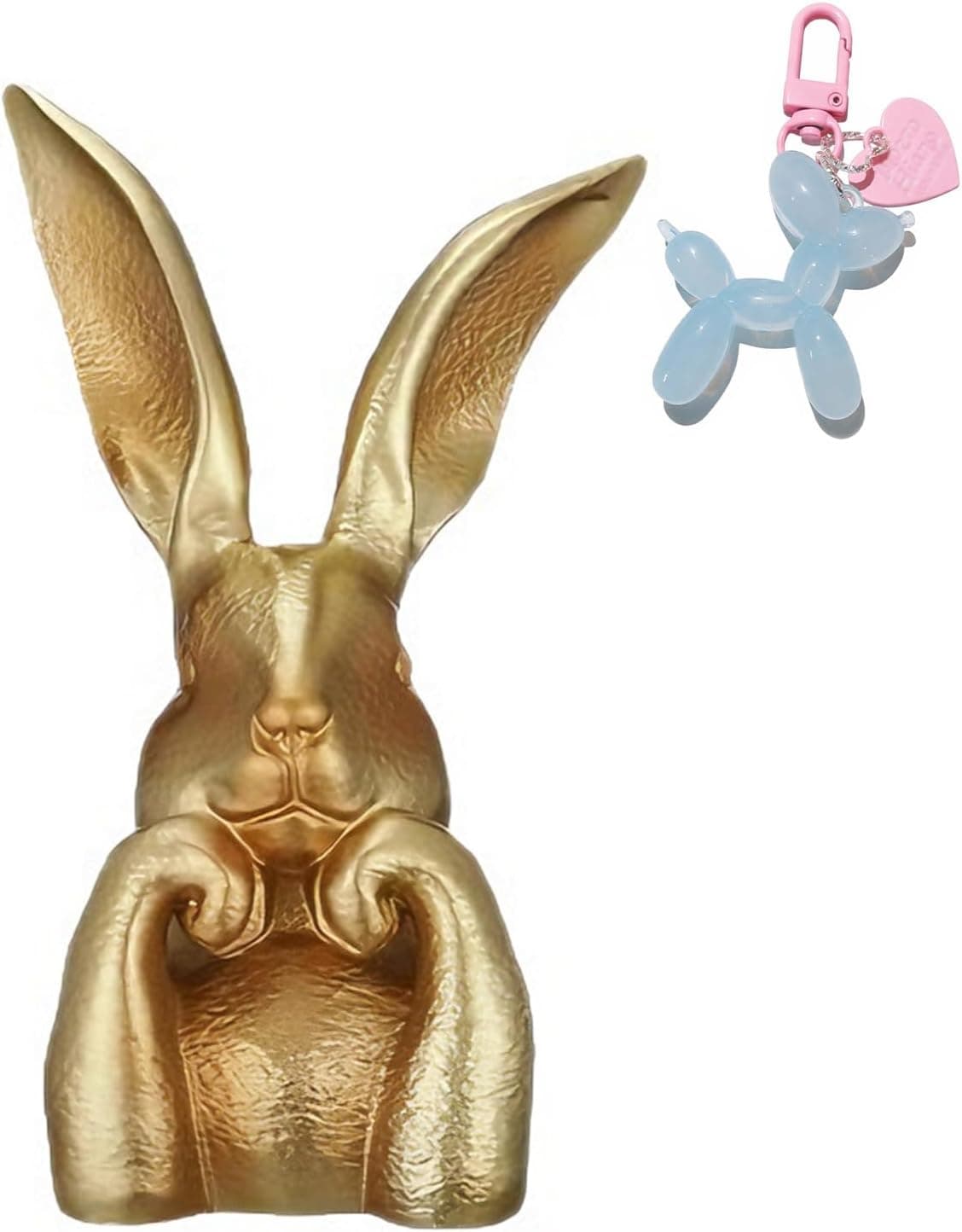 Daily Partner Gold Easter Bunny Figurine view 1