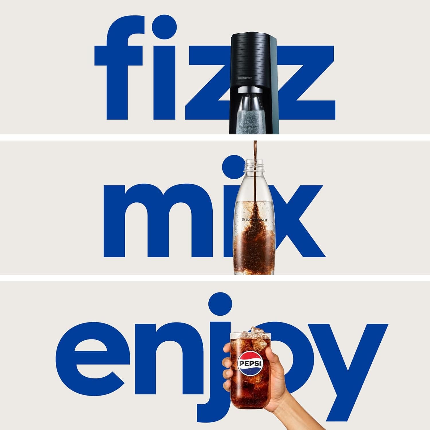 SodaStream Terra Sparkling Water Maker Bundle in Black - includes 3-Pack CO2 and Carbonating Bottle: Home &amp; Kitchen thumbnail 2