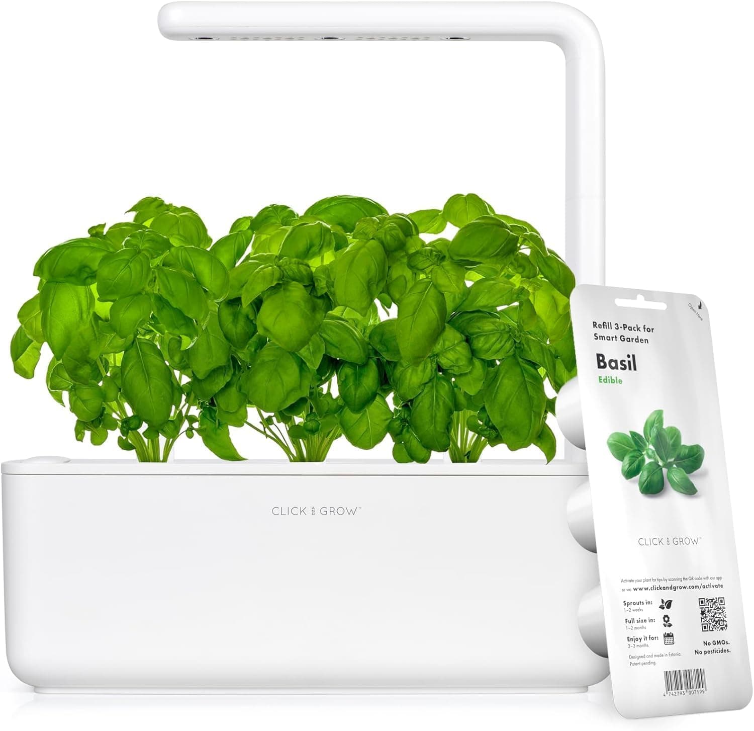 Click & Grow Indoor Herb Garden Kit with Grow Light view 1