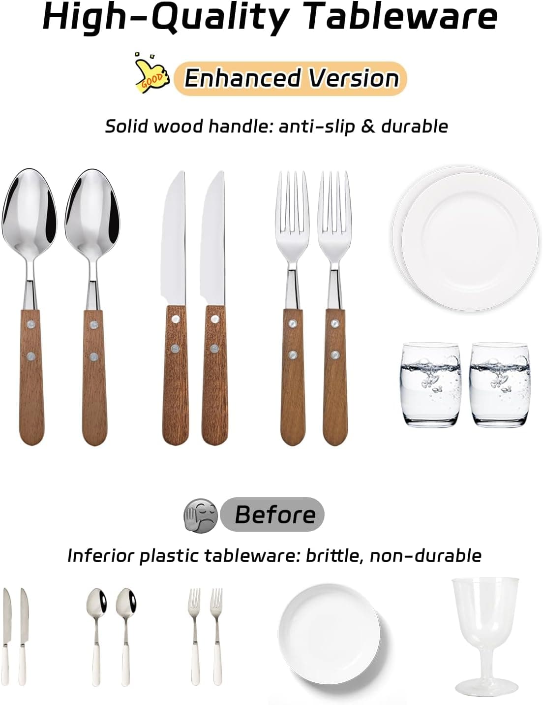 WeaveNove Wicker Picnic Basket for 2 thumbnail 3