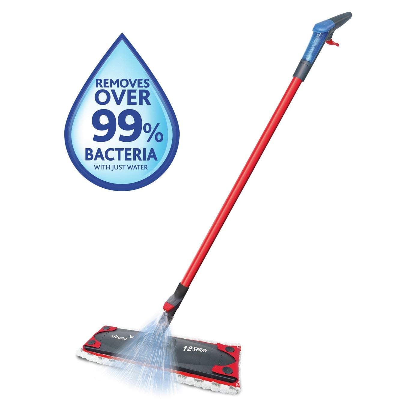 VILEDA 1-2 Spray Microfibre Mopping System thumbnail 3