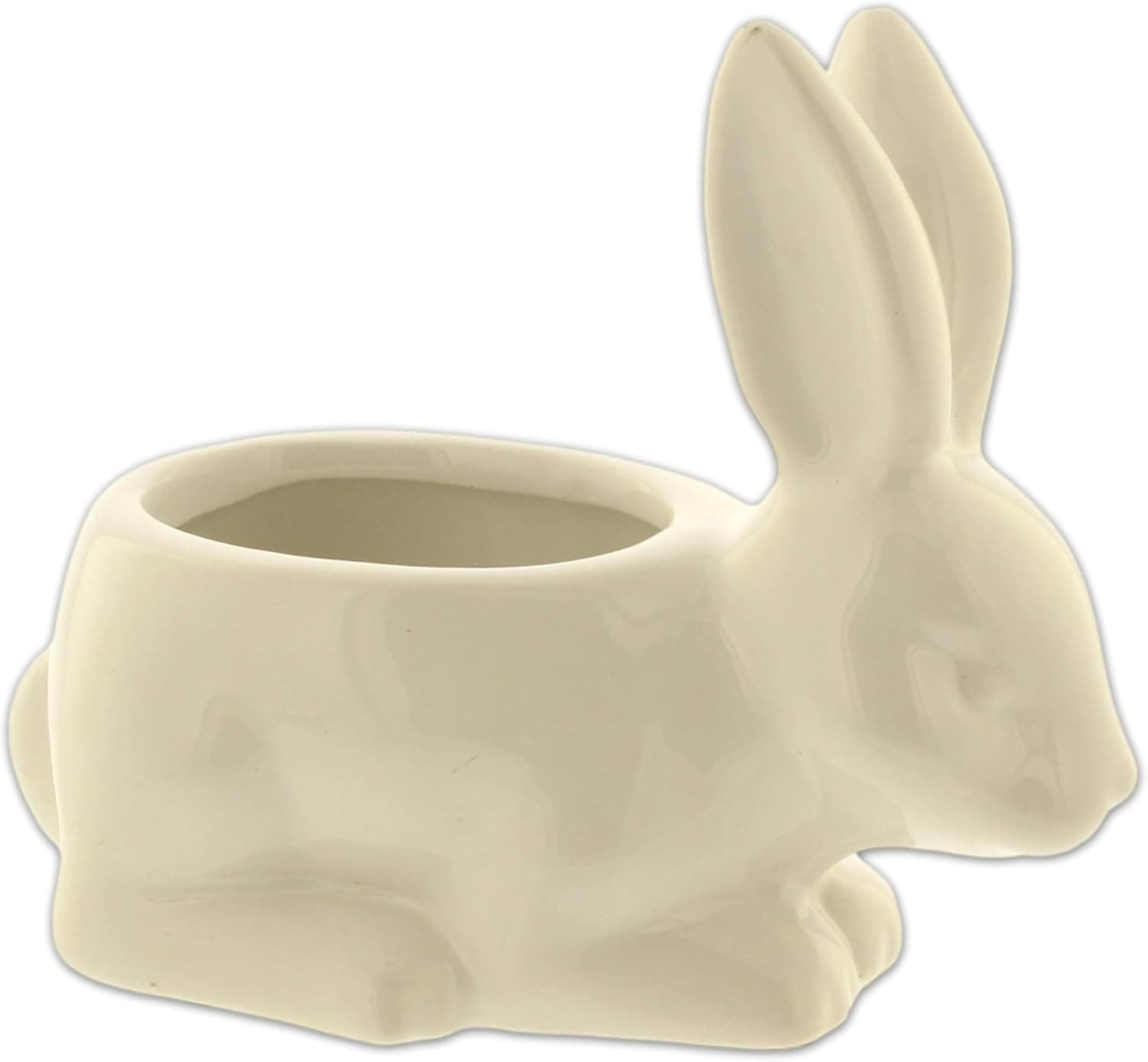 The Bridge Collection White Ceramic Bunny Planter — Easter Gifts gift idea