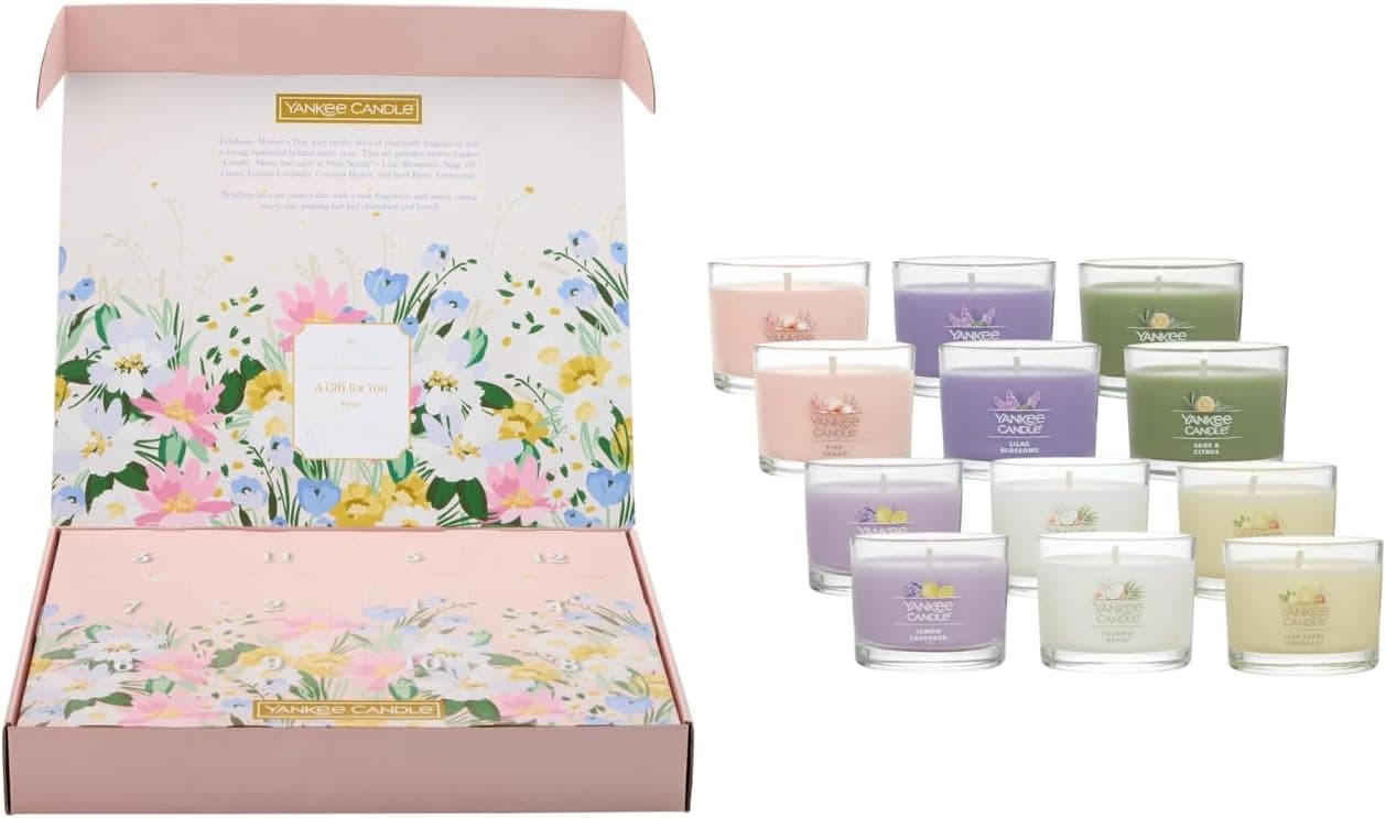 Yankee Candle Signature Votive Mini Candle Jars - Mother image 1