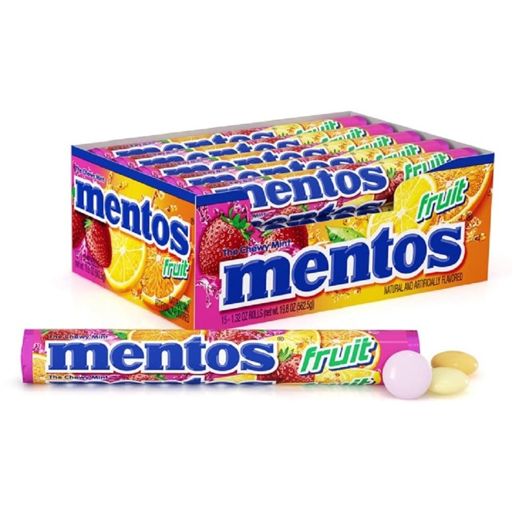 Mentos Chewy Mint Candy Roll Party Pack (15 Count) — Easter Gifts gift idea