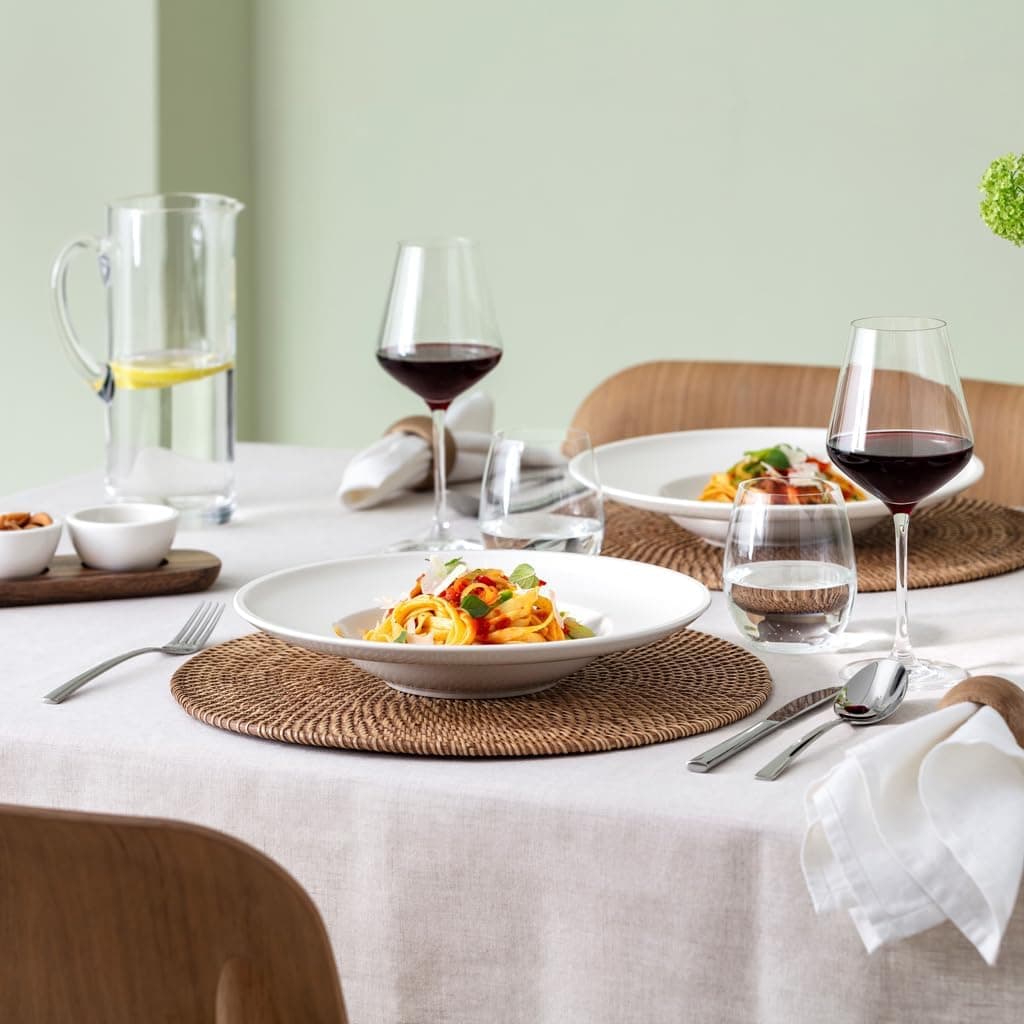 Villeroy &amp; Boch Artesano Original Pasta Plate, 11.75 in, Premium Porcelain, White: Dinner Plates thumbnail 2