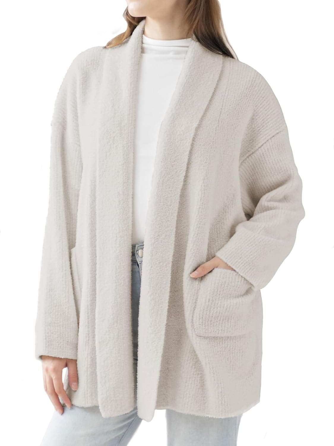 Women's Ultra Soft Oversized Cardigan Sweater with Pockets — Spring Gift Ideas gift idea