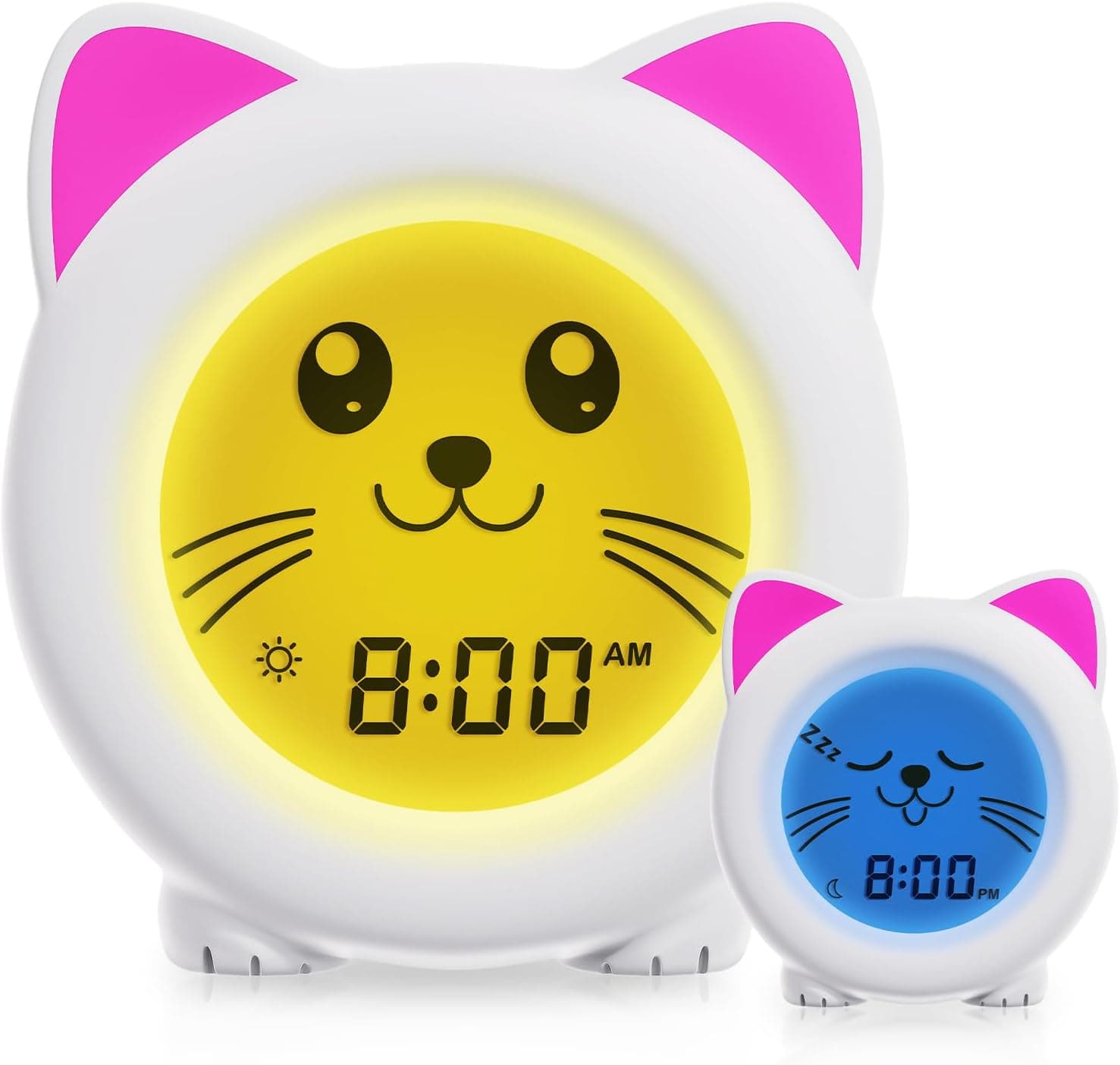 B&H Sleep Trainer Clock for Toddler - Cute Cat Design — Easter Gifts gift idea