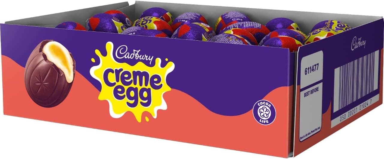Cadbury Creme Egg - 1.41oz (40g) (Pack of 48) : Grocery &amp; Gourmet Food thumbnail 3