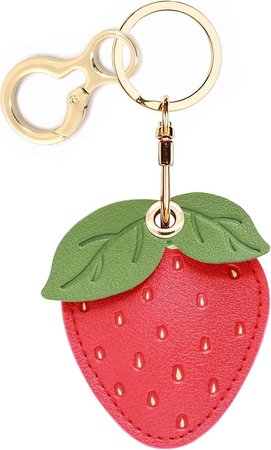 Leather Keychain Holder Case for Apple AirTag — Spring Gift Ideas gift idea