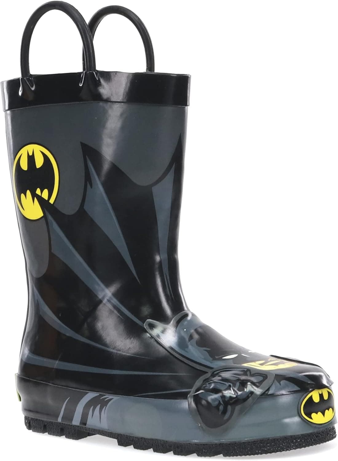 Western Chief Boys Batman Waterproof Rain Boots with Easy Pull Handles — Easter Gifts gift idea