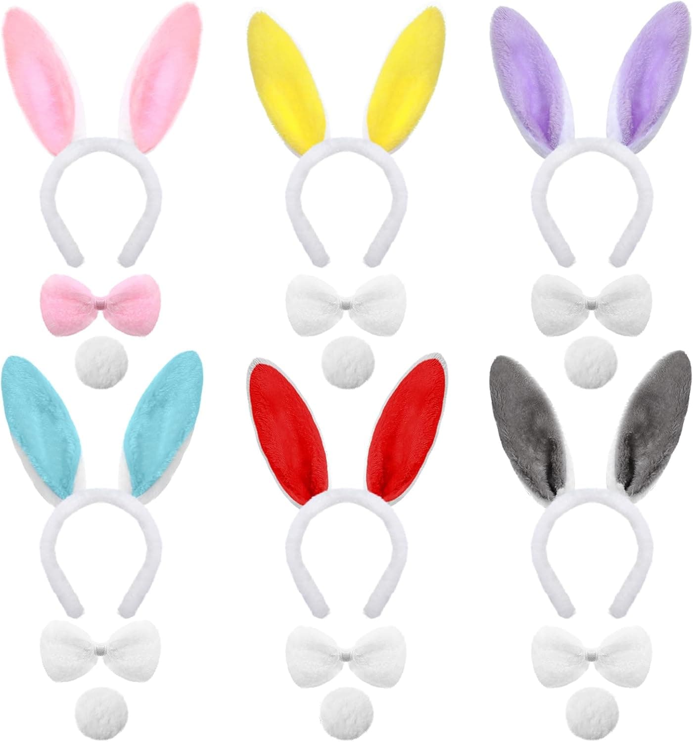 Chuangdi 18 Pcs Easter Bunny Headband Set — gift idea