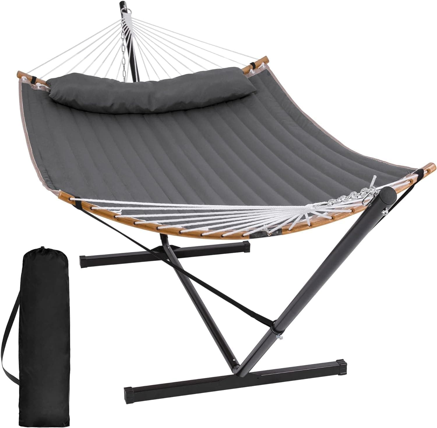 SUNCREAT Double Portable Hammock with Stand — Spring Gift Ideas gift idea