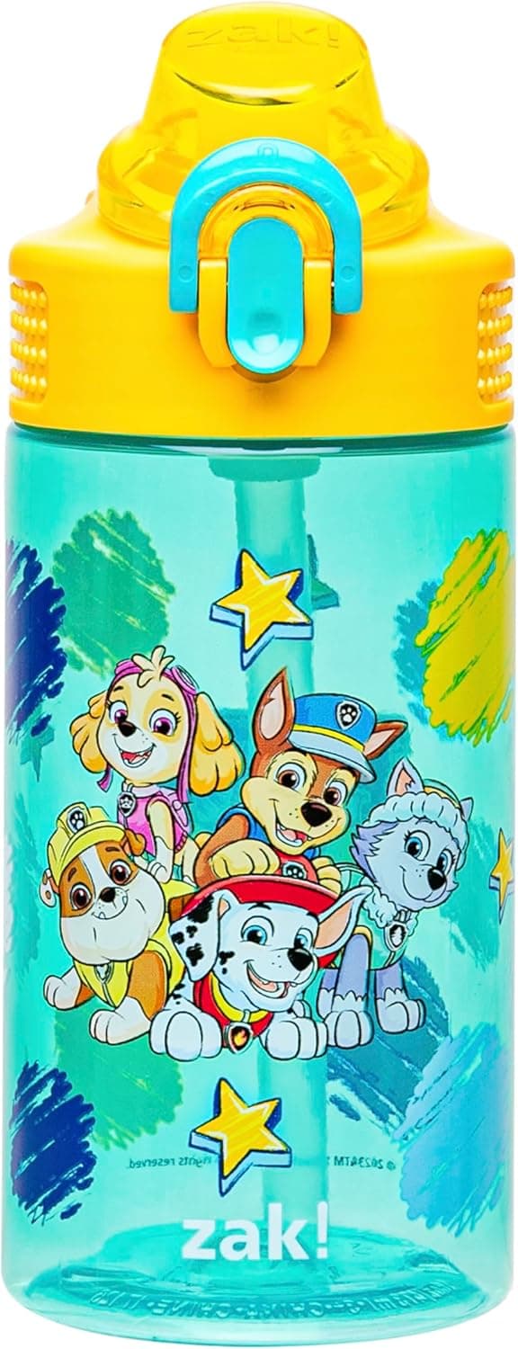 Zak Designs PAW Patrol Sage Water Bottle with Straw and Handle - 16oz — Spring Gift Ideas gift idea