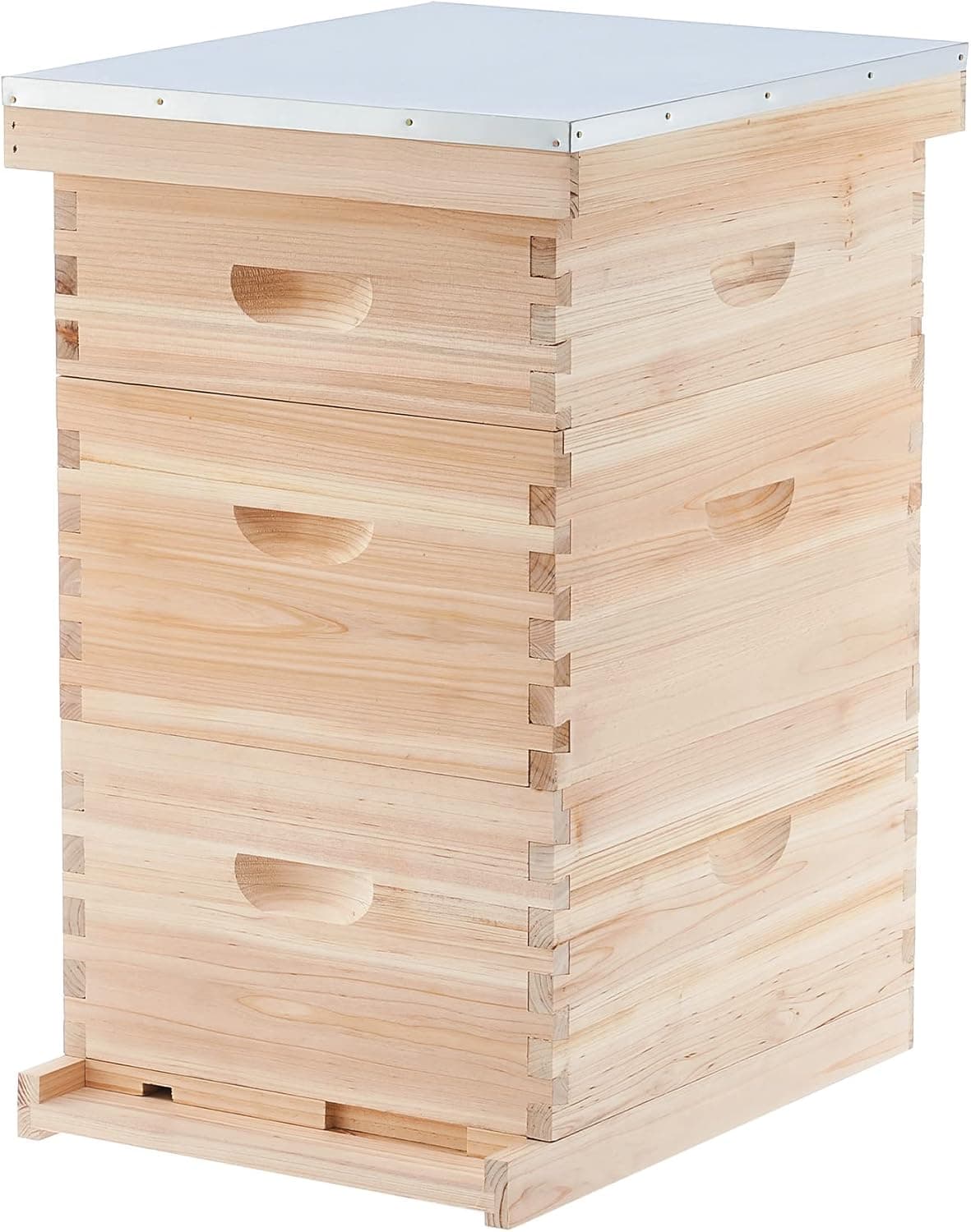 CO-Z Bee Hive Boxes Starter Kit, Langstroth Beehive for Bee Keeping, 3 Layer Bee House with 10 Medium and 20 Deep Frames &amp; Foundations, Beekeeping Supplies with Plastic Queen Excluder and Nails : Patio, Lawn &amp; Garden — Spring Gift Ideas gift idea