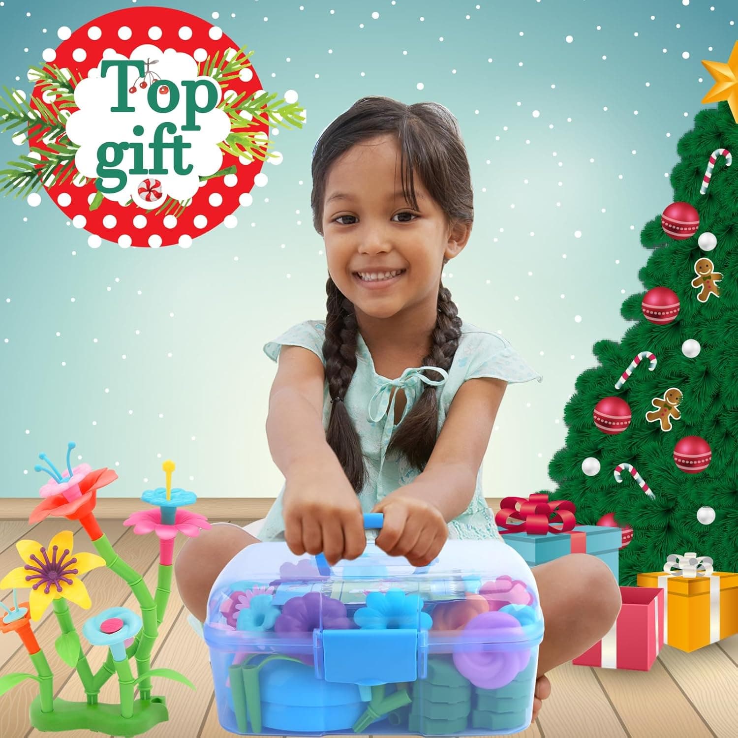 BIRANCO Flower Garden Building Set thumbnail 3