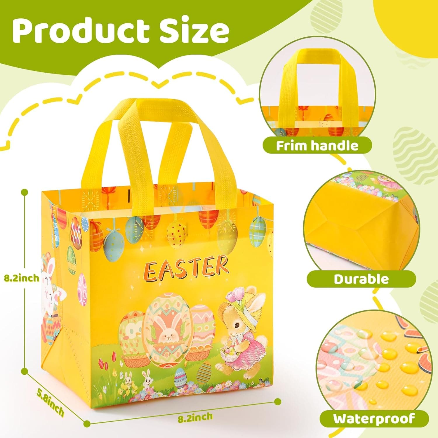 YANGTE 18-Pack Easter Baskets with Handles thumbnail 3