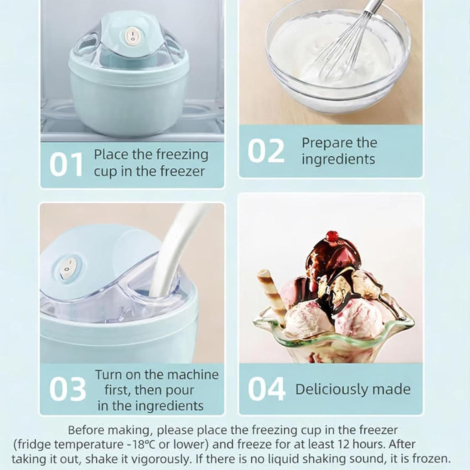 Kitchen HQ Personal Ice Cream Maker thumbnail 5