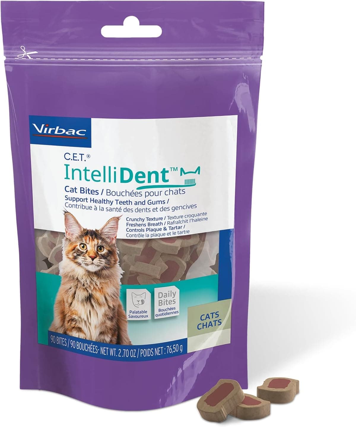 Virbac C.E.T. INTELLIDENT Cat Bites for Dental Care — Easter Gifts gift idea