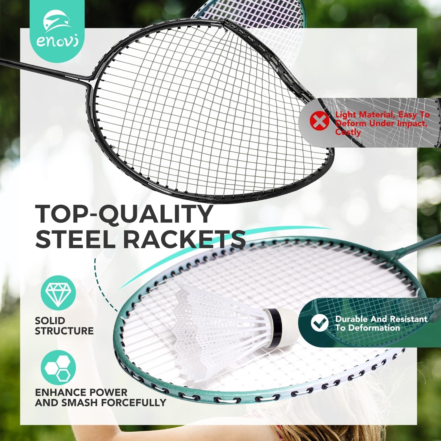 ENOVI EasyGo Badminton Set thumbnail 4