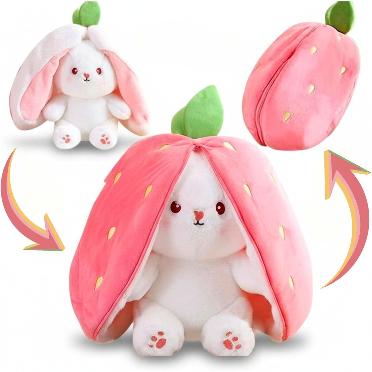 Dashing Nova Strawberry Bunny Plush Toy — Easter Gifts gift idea