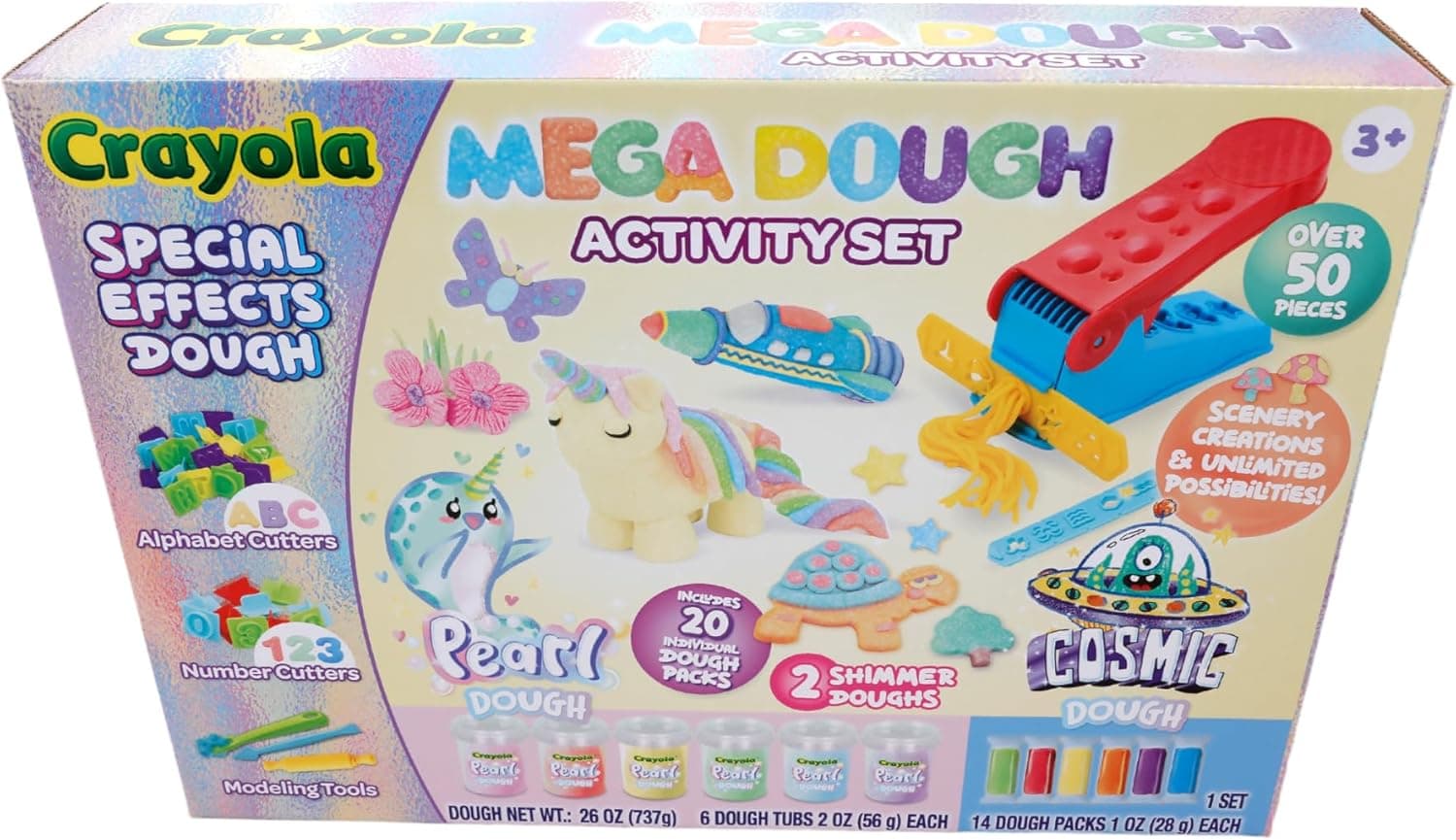 Crayola Silly Scents Mega Dough Activity Kit thumbnail 2