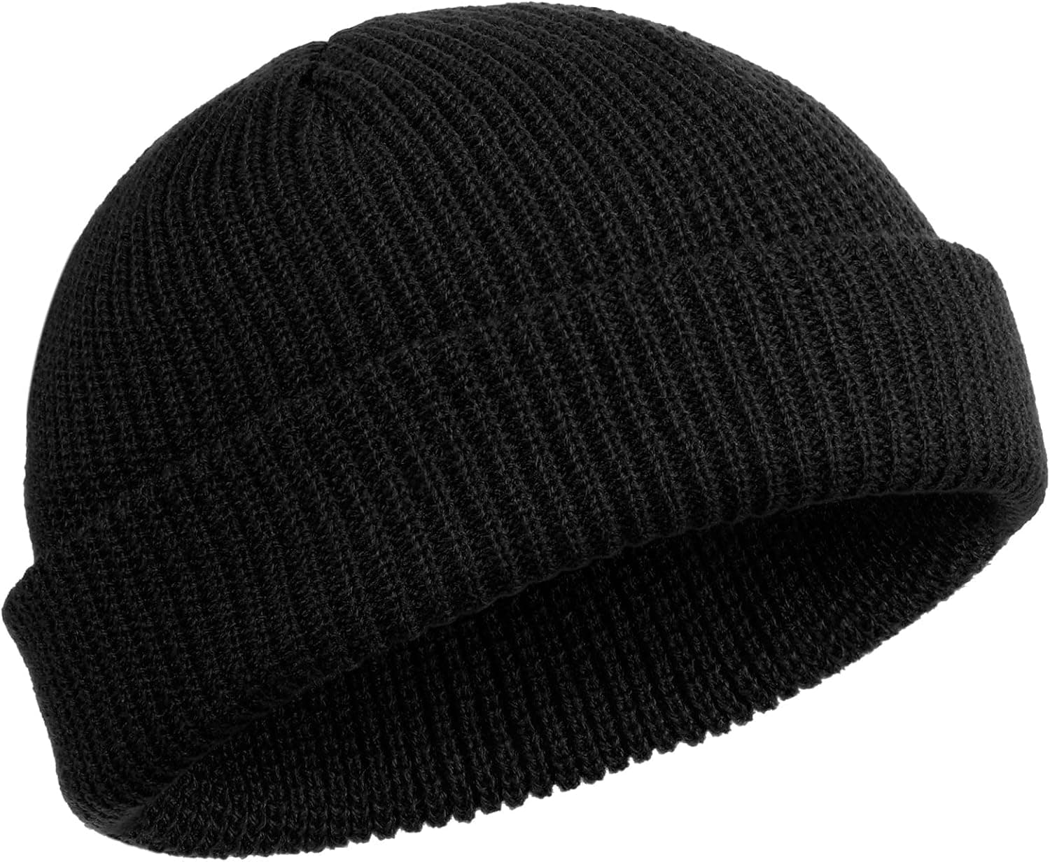 SATINIOR Trawler Beanie Watch Hat - Roll-up Edge Skullcap view 1