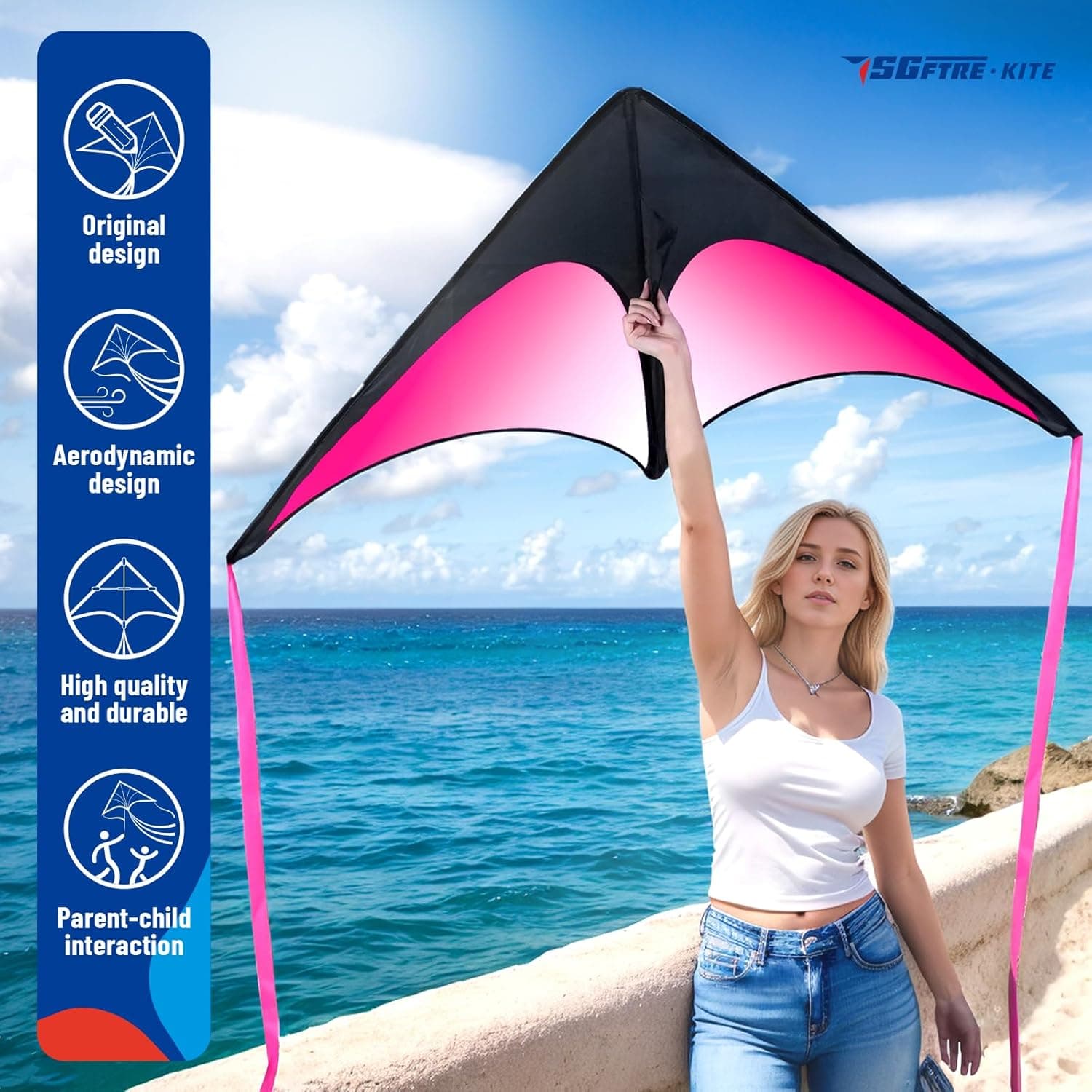 Delta Kite Three Set for Kids and Adults thumbnail 3