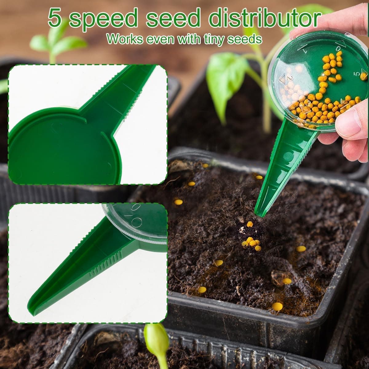 6-Piece Mini Seed Spreader Tool Set thumbnail 4