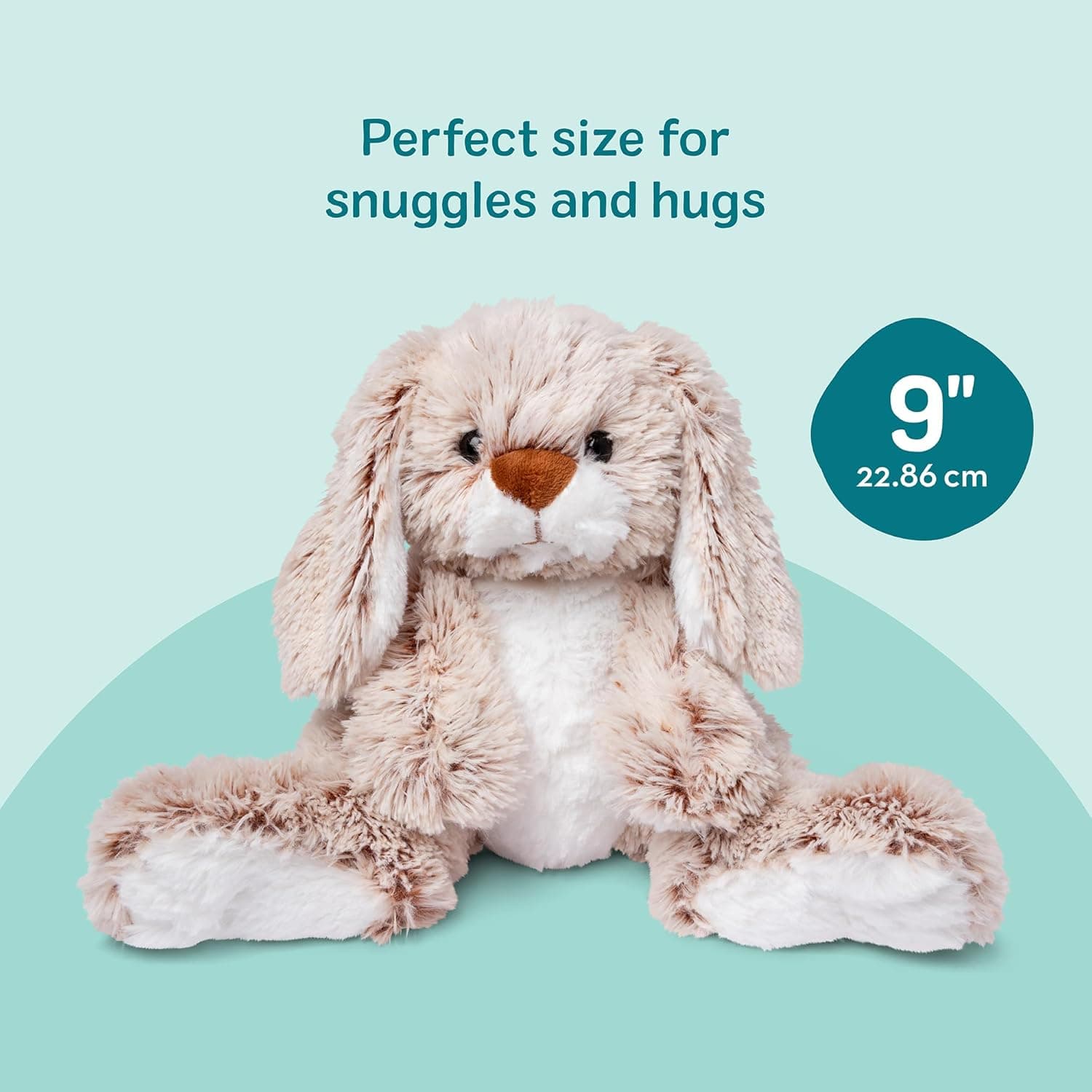 Melissa & Doug Burrow Bunny Stuffed Animal Plushie thumbnail 3