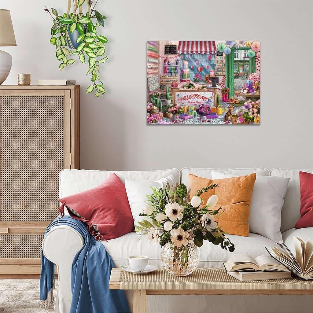 Ravensburger Blossoms Flower Shop 1000 Piece Puzzle thumbnail 5