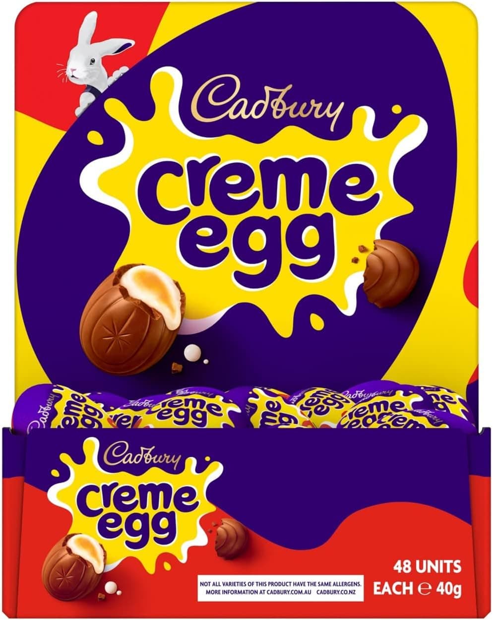 Cadbury Creme Egg - 1.41oz (40g) (Pack of 48) : Grocery &amp; Gourmet Food thumbnail 4