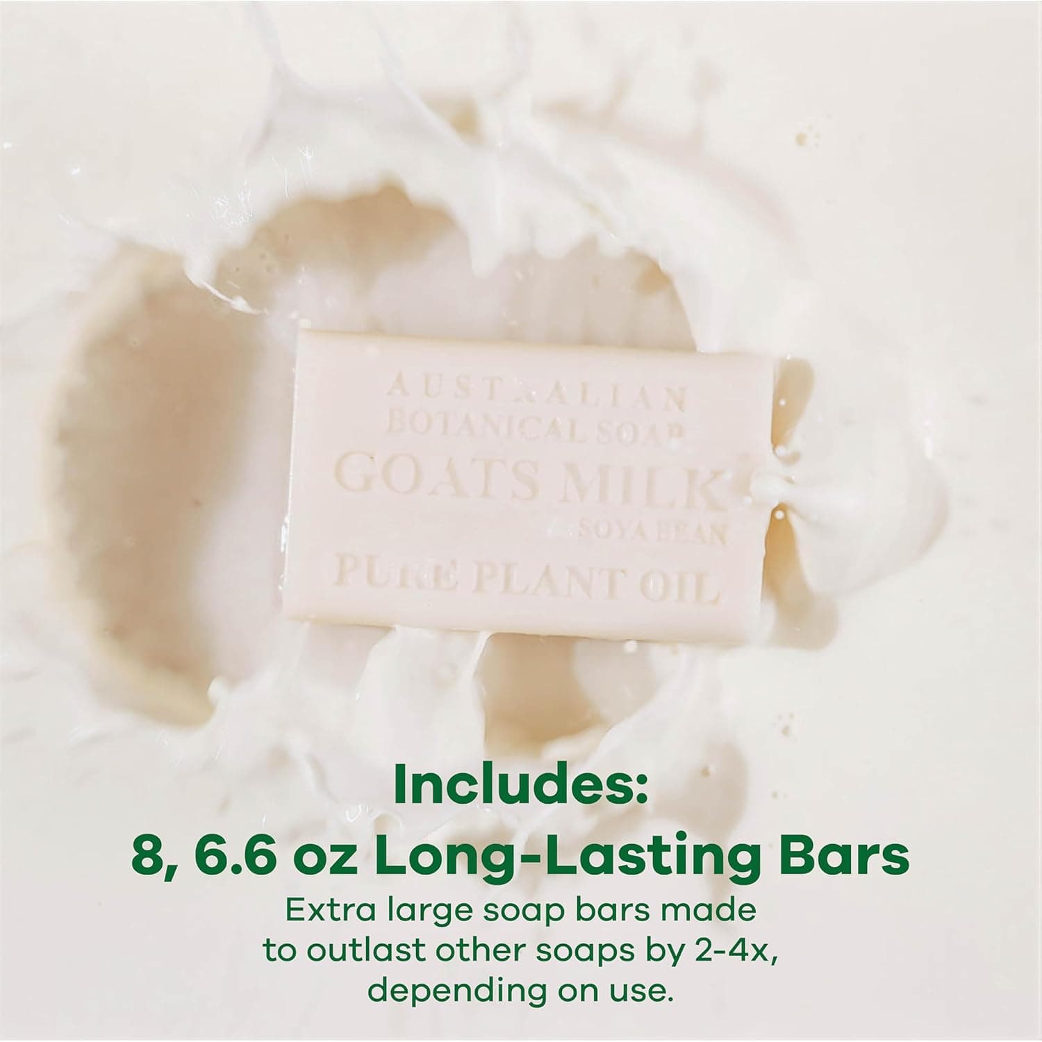 Australian Botanical Goat's Milk Soap Bars - Pack of 8 thumbnail 4