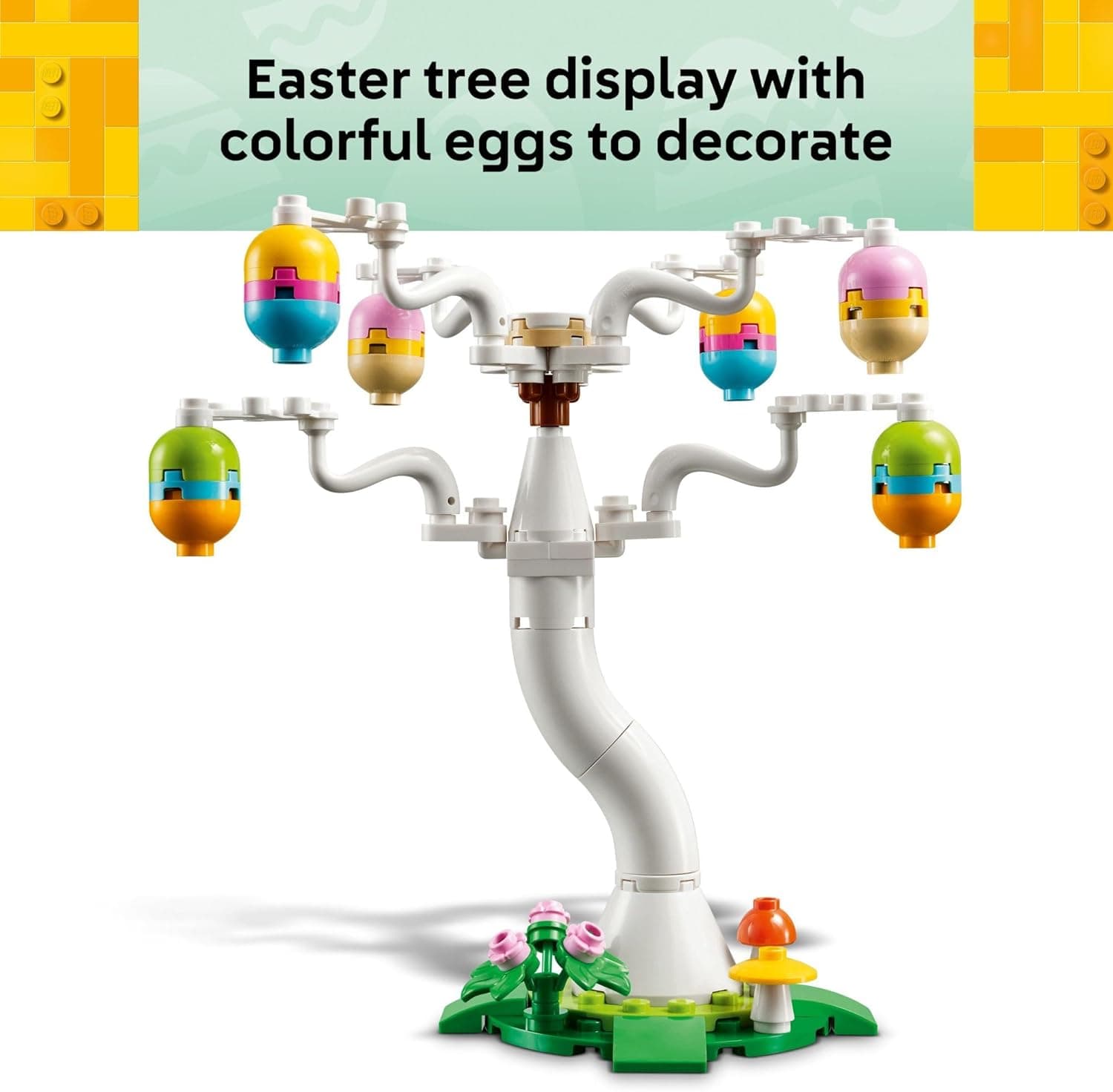 LEGO Easter Bunny and Chick Egg Hunt Building Toy thumbnail 3