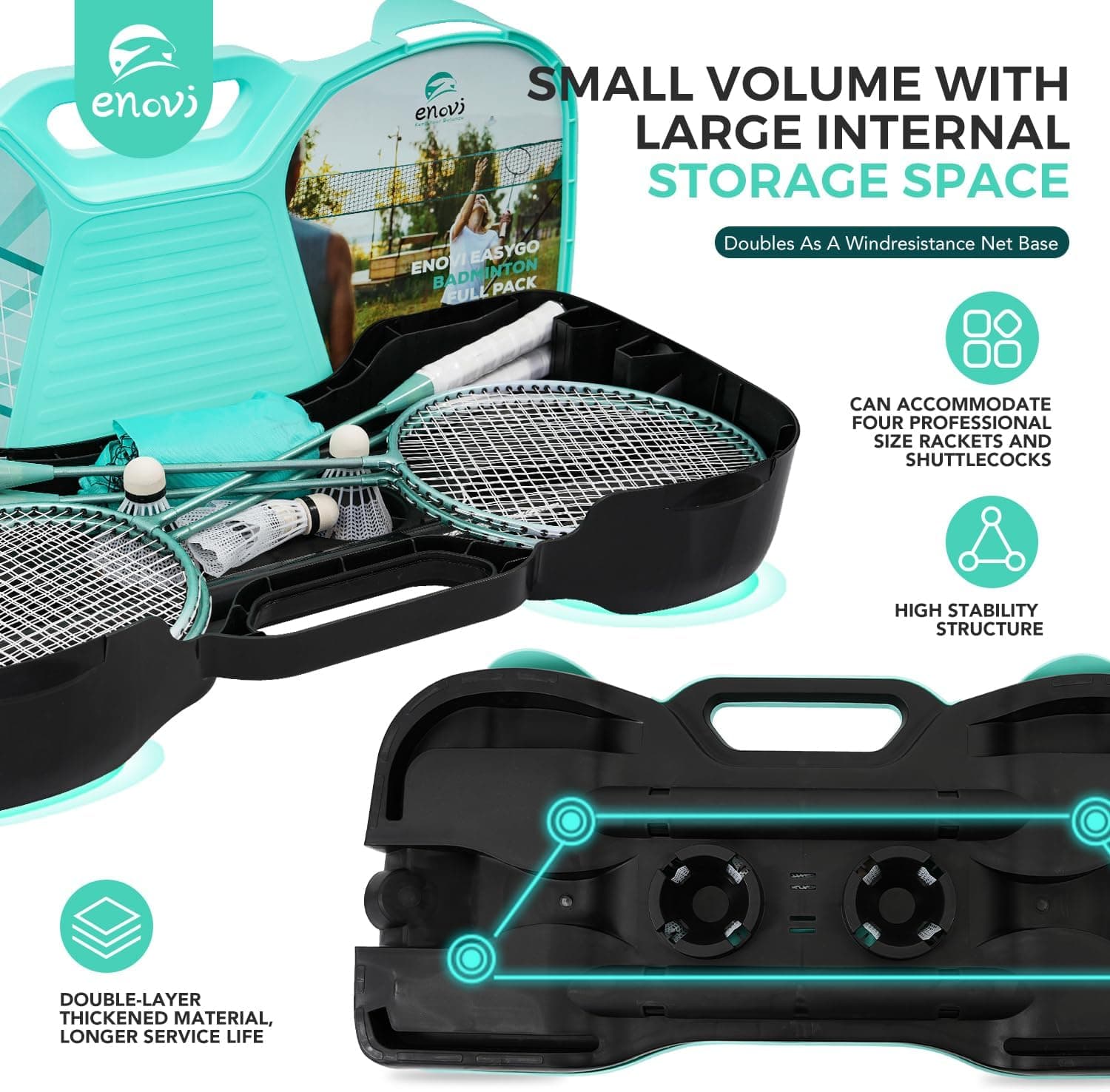 ENOVI EasyGo Badminton Set thumbnail 5