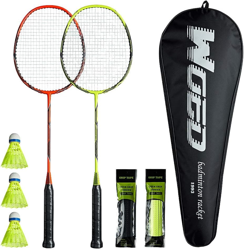 2 Player Badminton Set with Carbon Fiber Rackets — Spring Gift Ideas gift idea